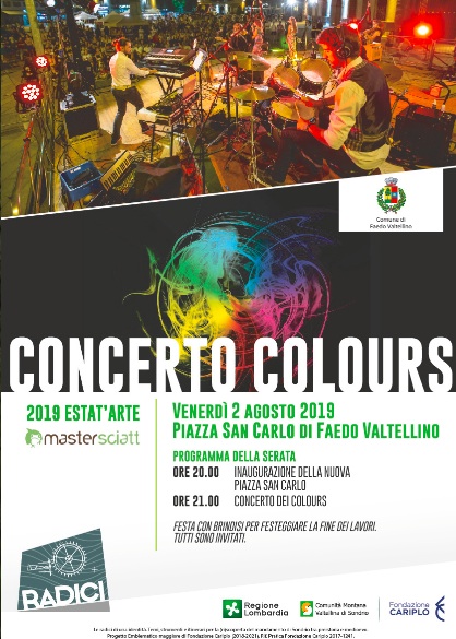 A FAEDO il concerto dei Colours